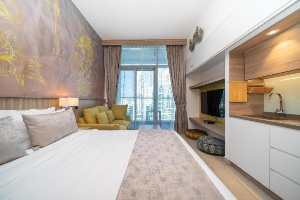 Higuests - Designer Studio In Dubai Marina With Amazing Views 外观 照片